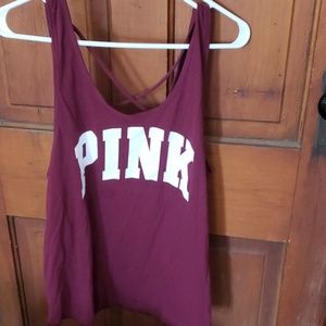 Pink tank top